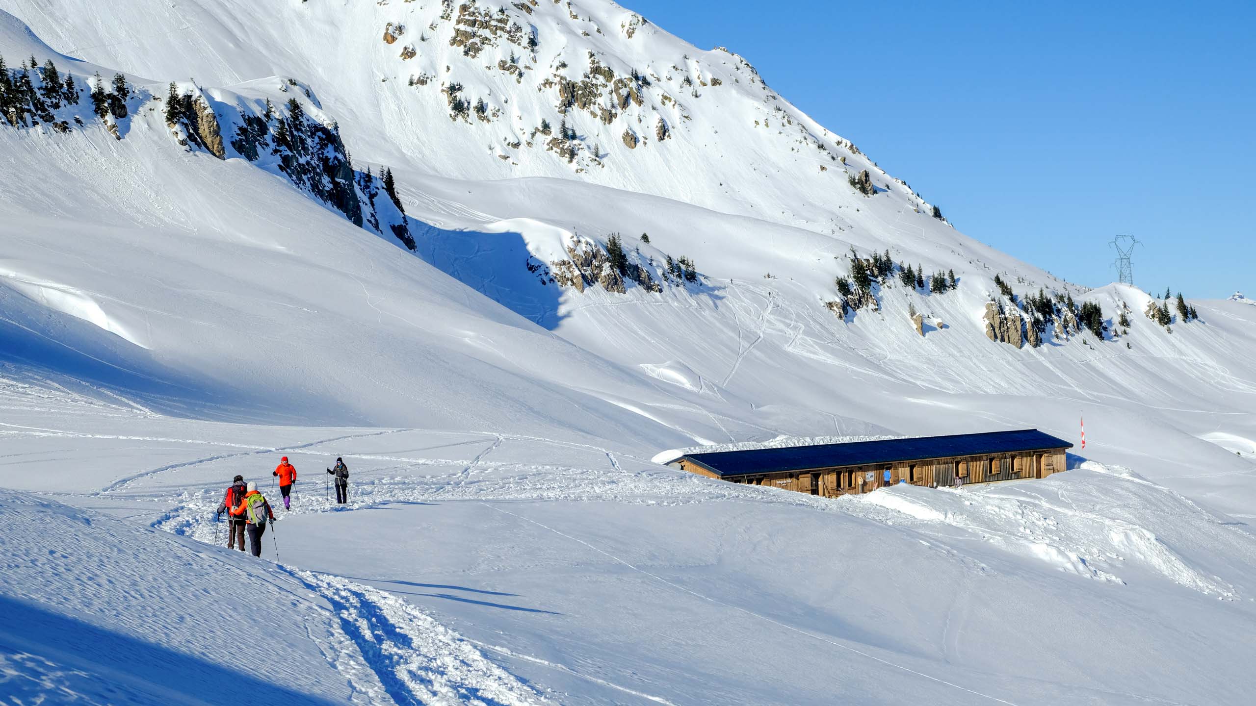 Raquettes Refuge Des Prés