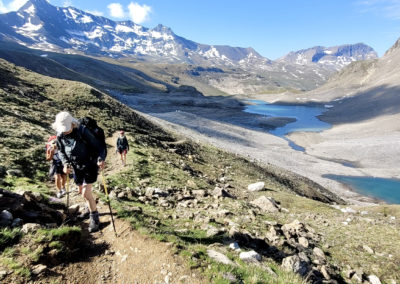 Sentier par de la Vanoise